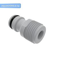 Адаптер с внешней нарезкой 1/2" (ABS)